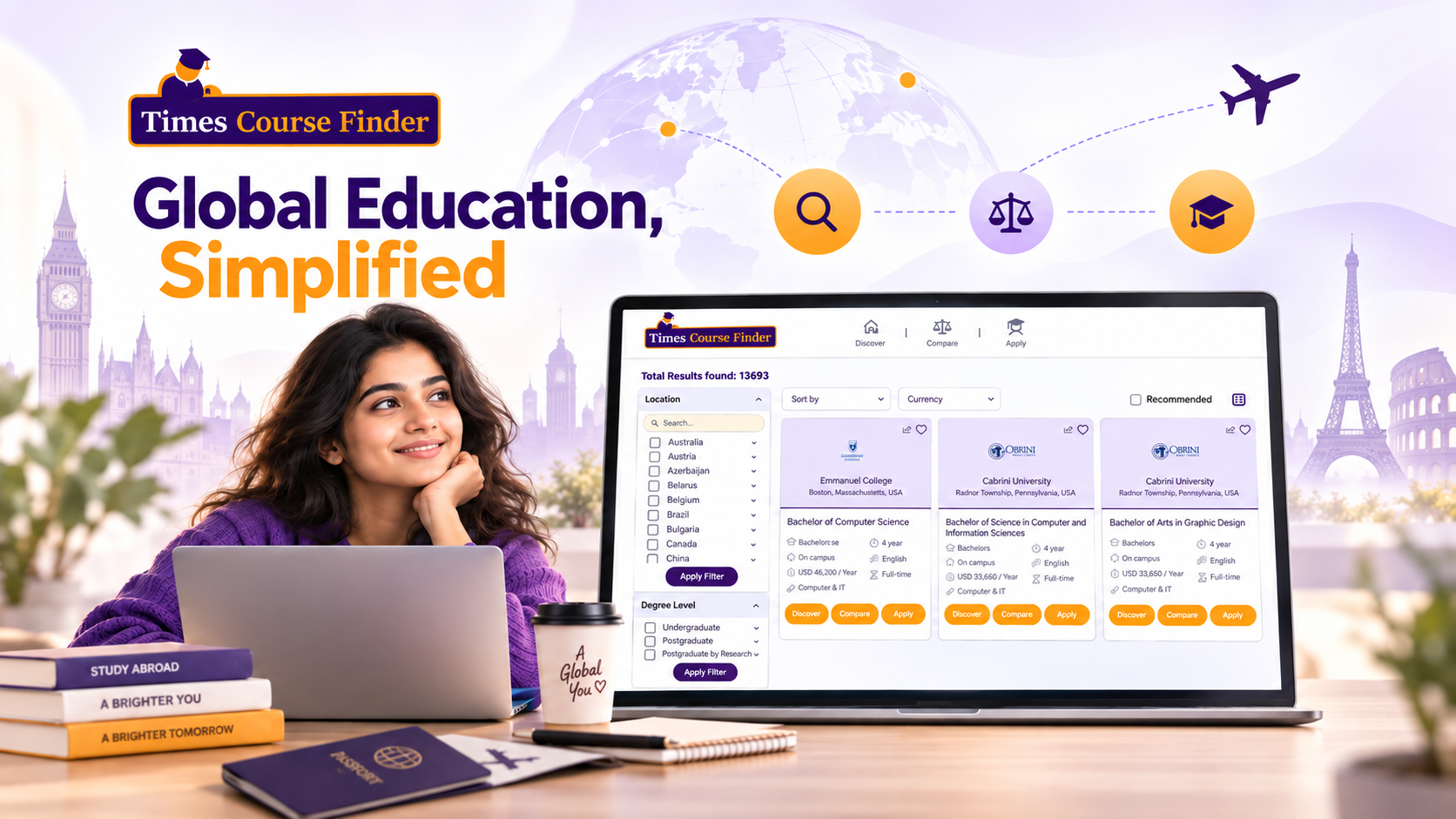 Times Course Finder: Turning Global Study Search into One Connected Journey