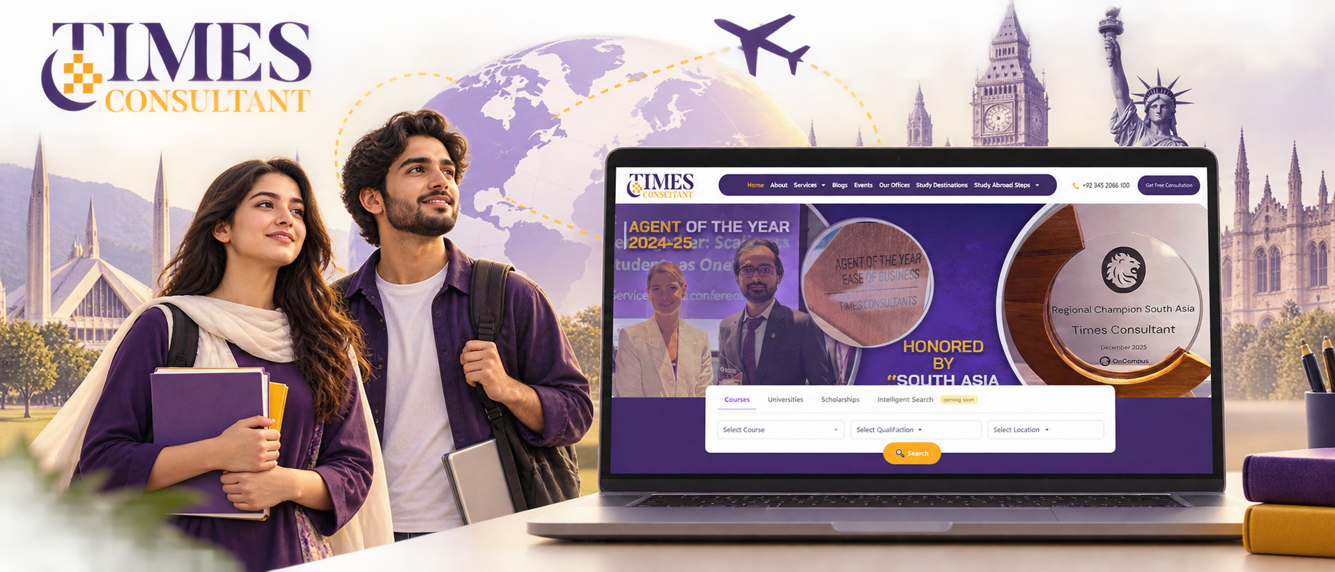 A digital gateway for study-abroad guidance